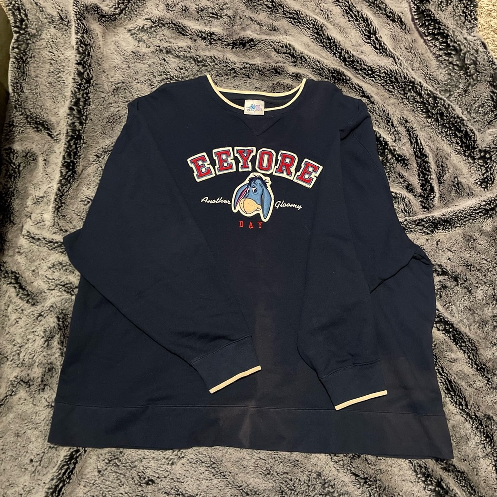 Eeyore Navy Blue Sweater